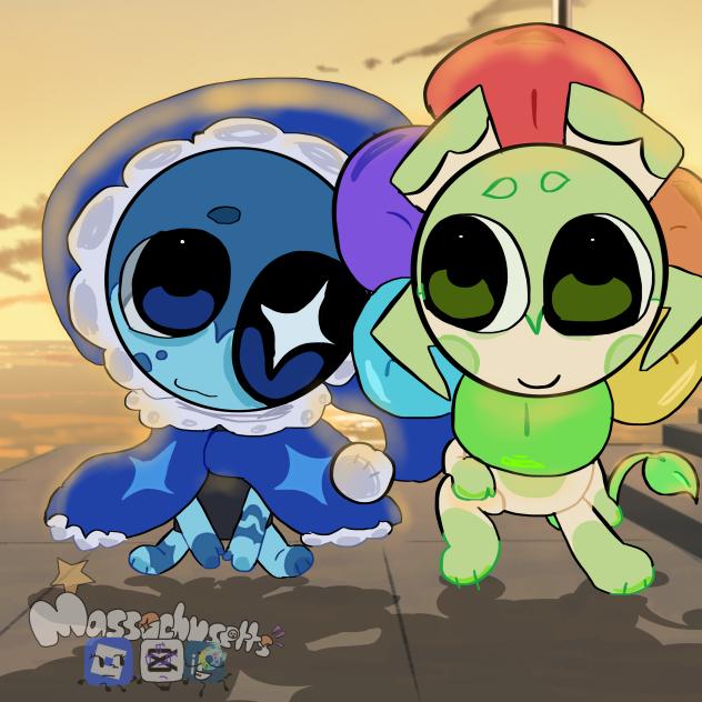dandy and astro as kids