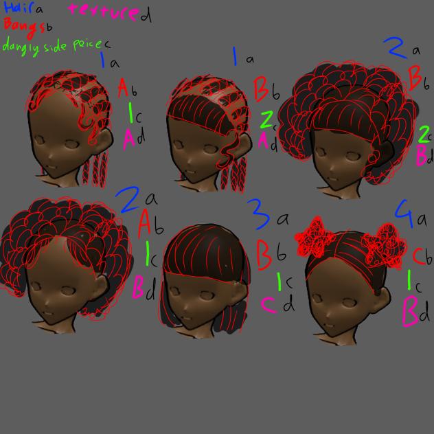 Which hair should I give my oc