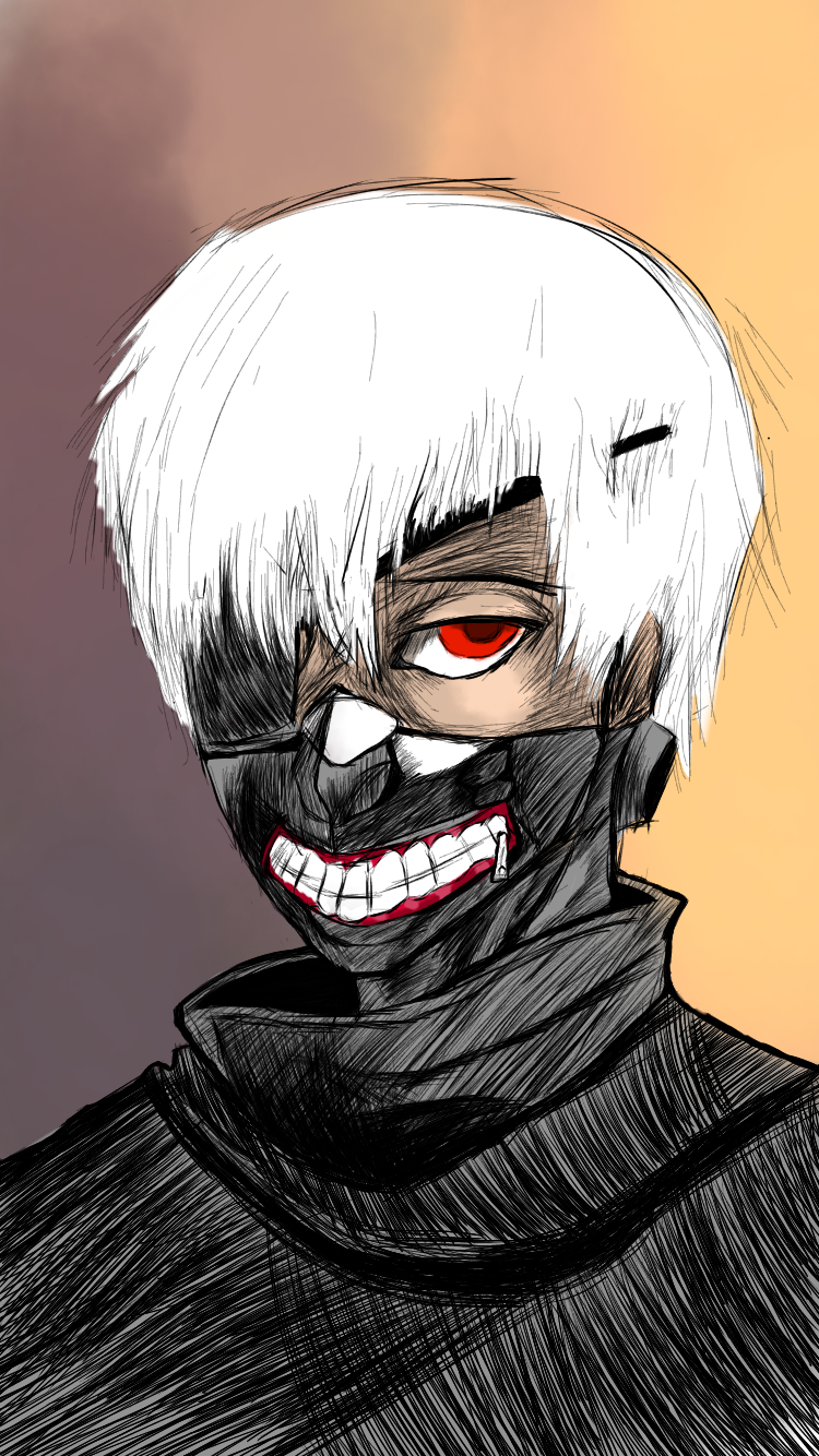 金木研⚠いいね、押さないで下さい 東京喰種 金木研 - ibisPaint