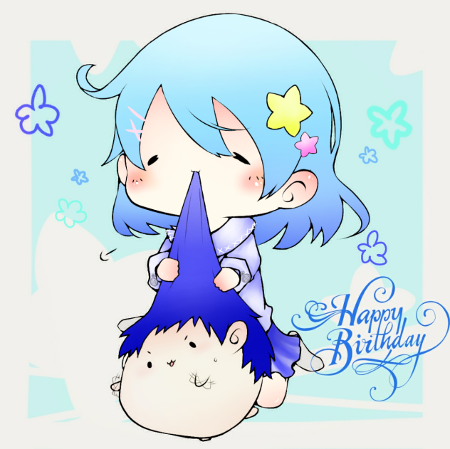 ひとでんさん宛　お誕生日イラスト！