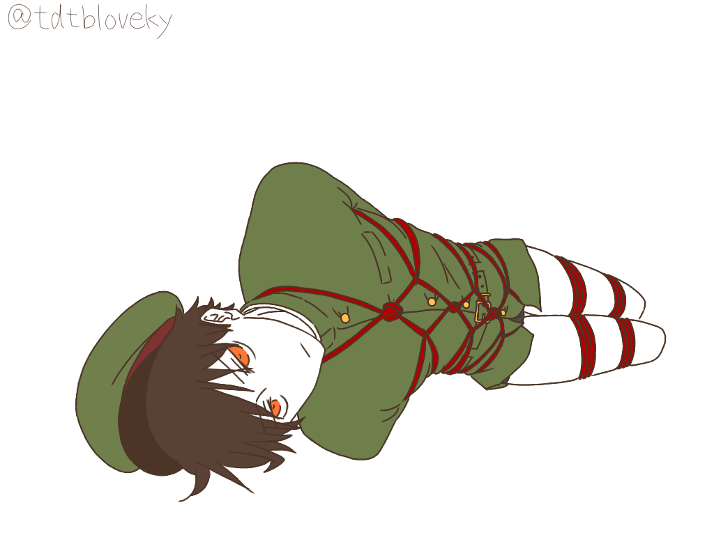 田噛 獄都事変 緊縛 Ibispaint