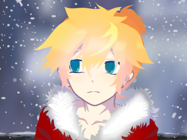 merry Christmas Len Kagamine animation