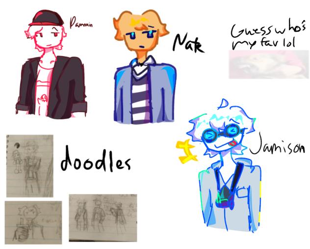 The Case File trio(i need to feed u art)