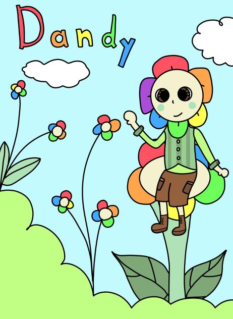 Dandy’s World but in my style. Dandy