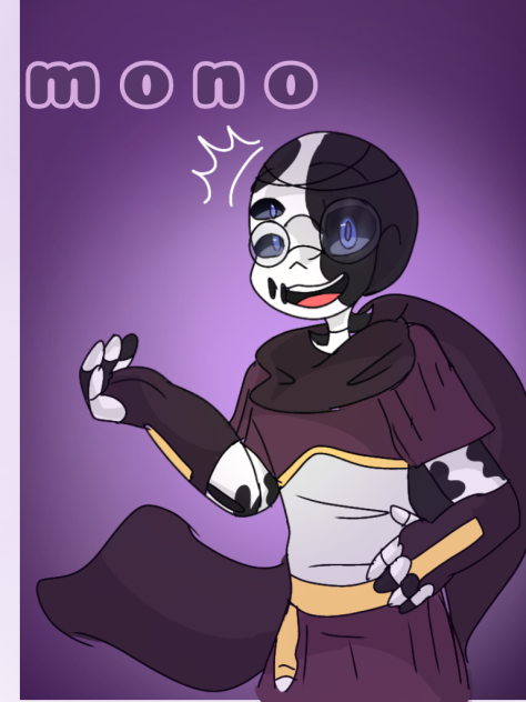 art request for mono sans Oc