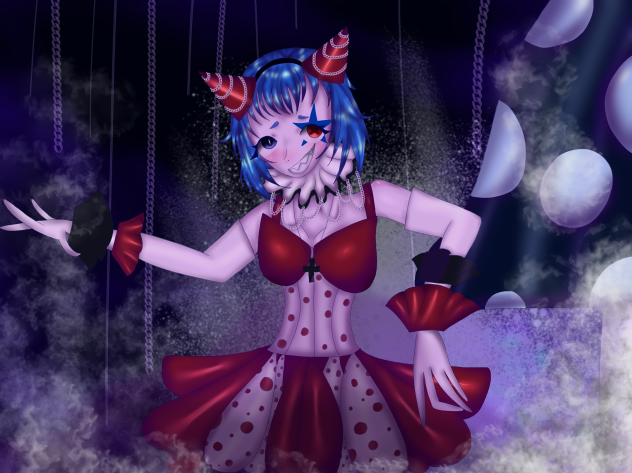 💙Halloweenie fanart (Ashnikko)❤️