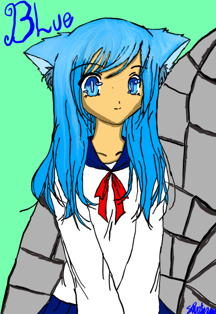blue wolf