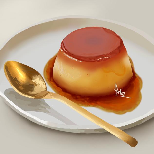 PUDDING !! 🍮 - ibisPaint