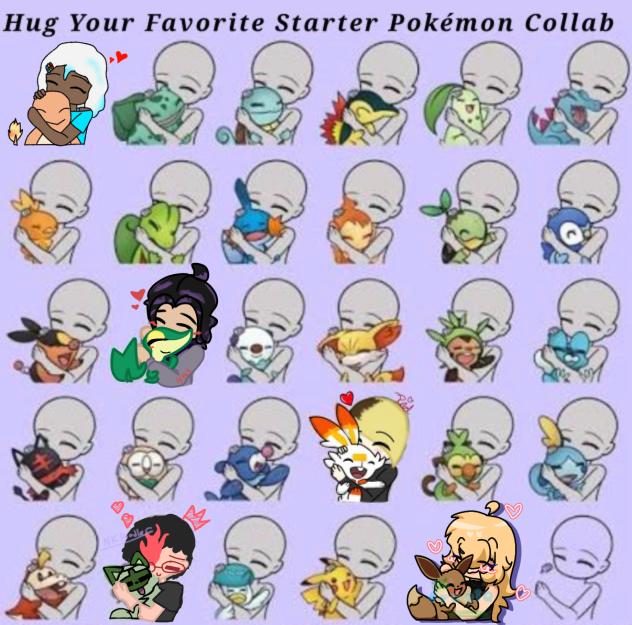 Pokemon Starter Collab 🩷