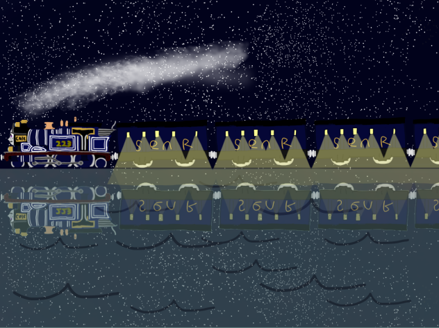 Cole at night