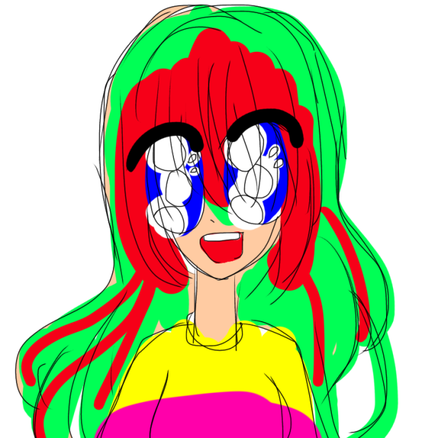 How to draw beautiful kawaii anime girl