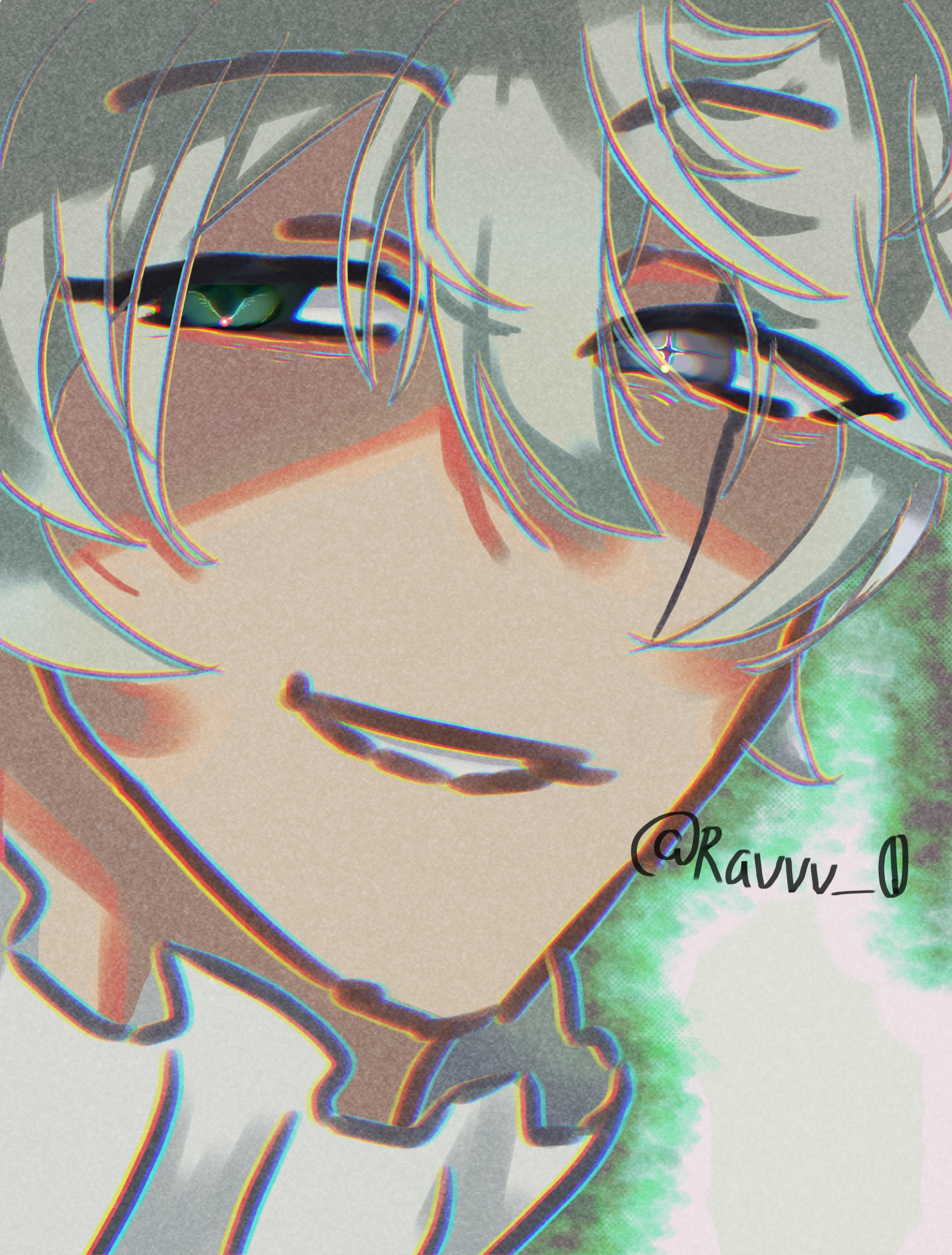 I overdid the effect smh - ibisPaint