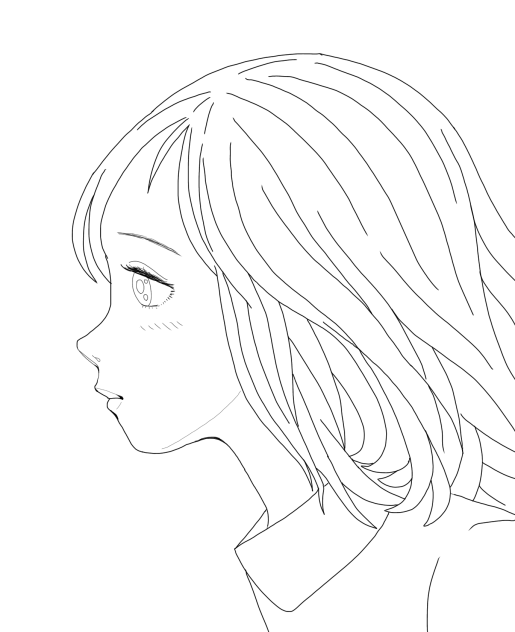 無題543線画