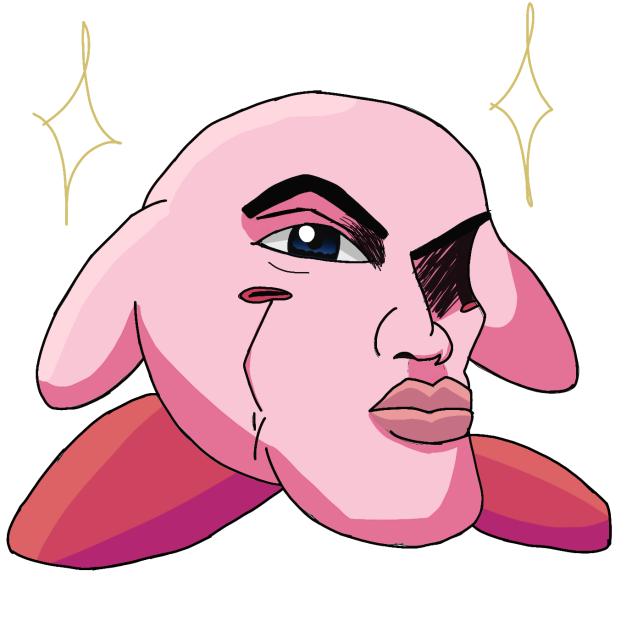 Kirby mewing 🤙