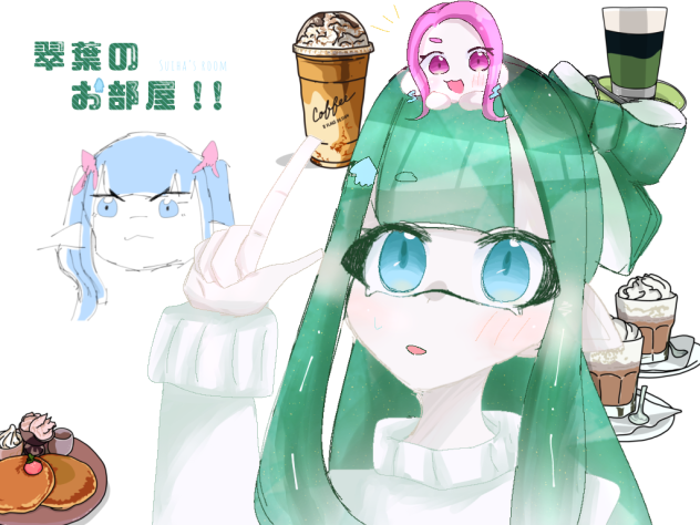 すい姉の塗り絵大会！