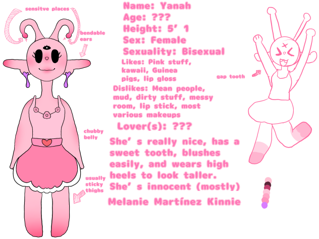 Yanah Refrence Sheet - ibisPaint
