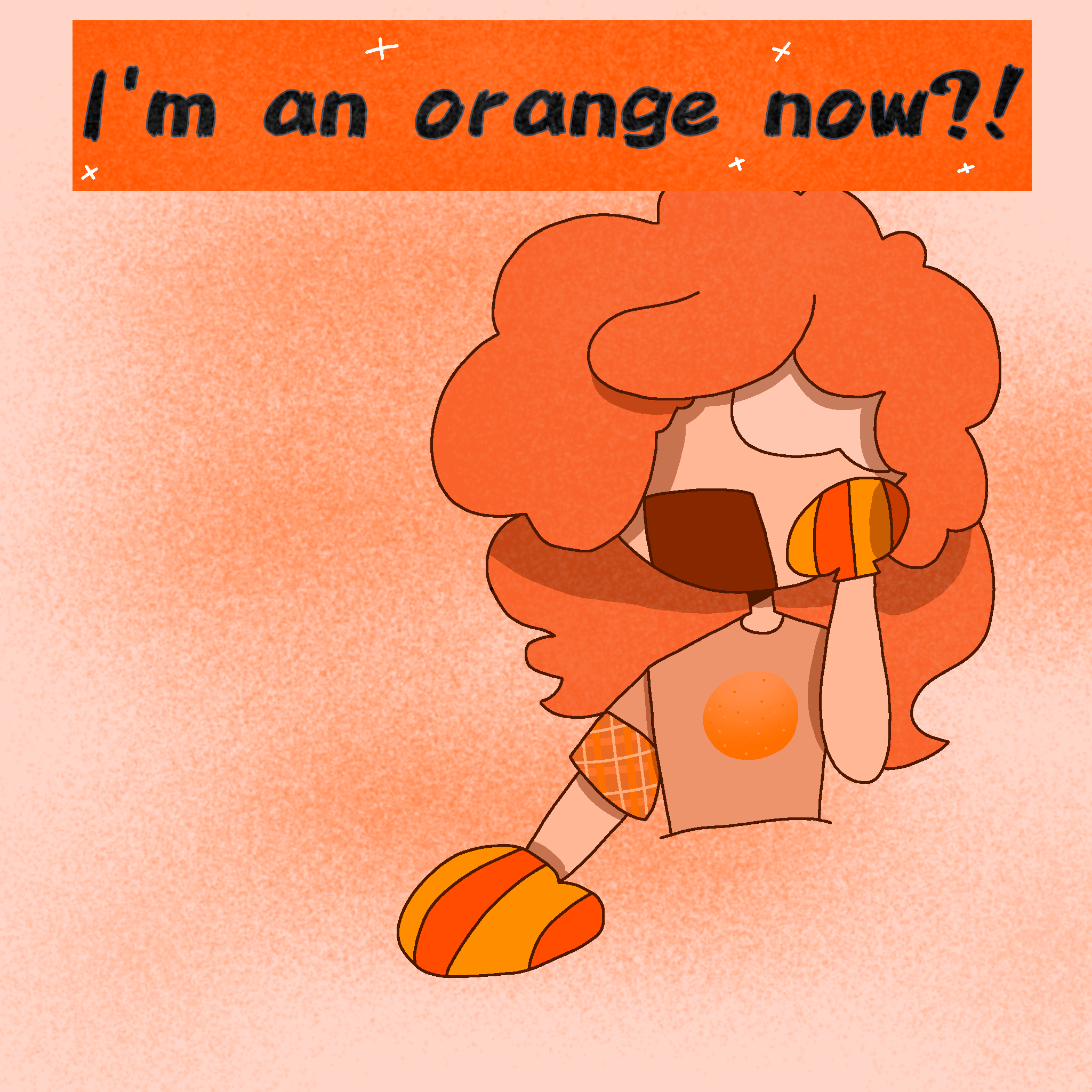 I'm an orange - ibisPaint