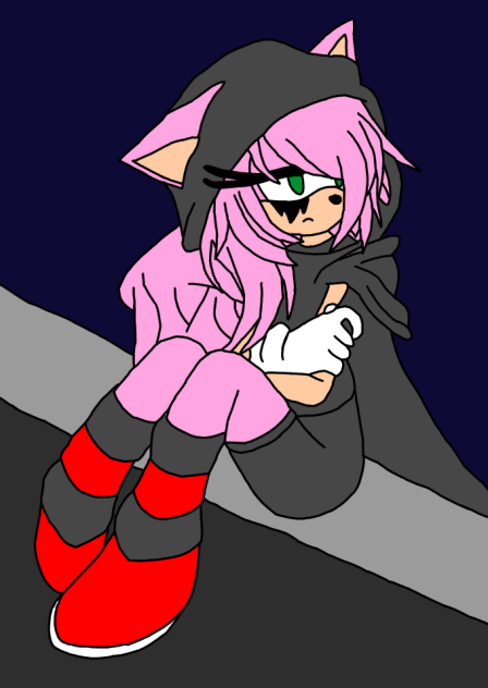 Amy In An AlleyWay
