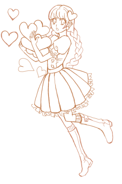 はーと(塗ってください。)