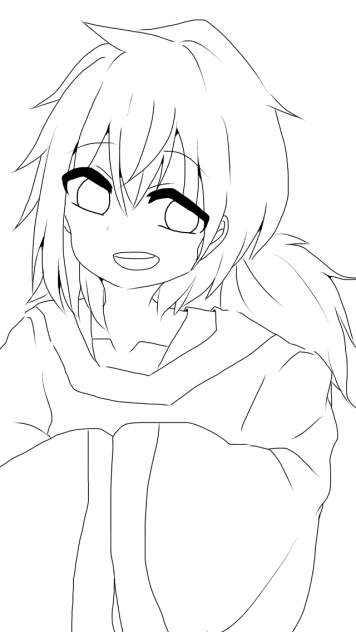 青舜ちゃん 線画