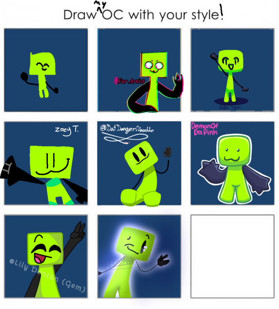 Draw this OC in your style