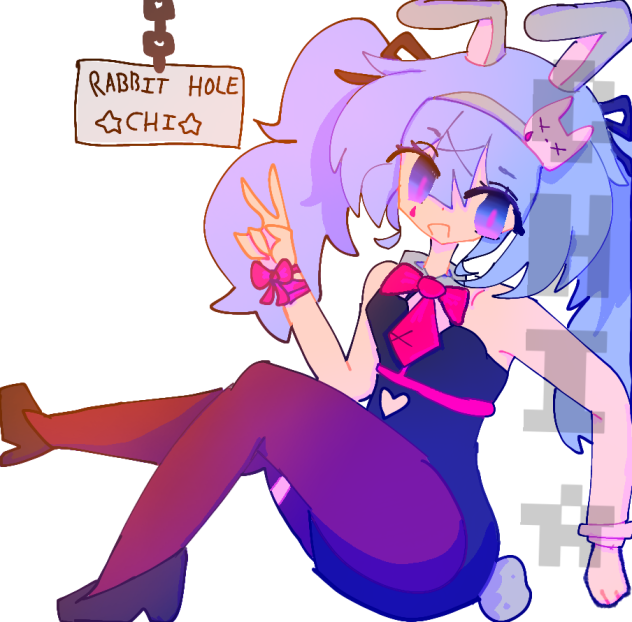 scrawny bunny crashed 😡