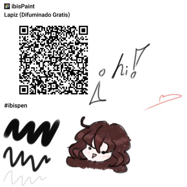New QR Code Lápiz (Difuminado Gratis)