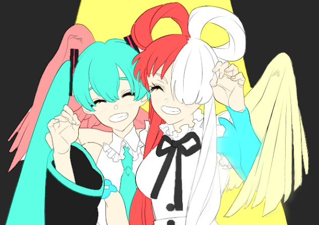 ミクちゃん&うた