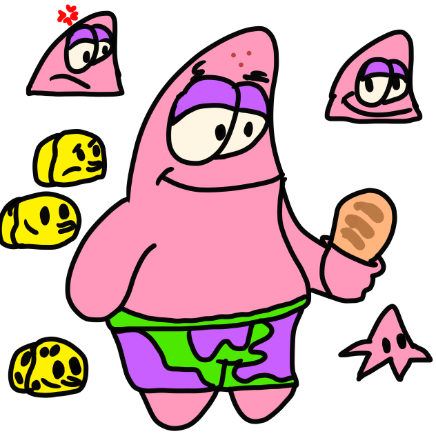 patrick has a bread