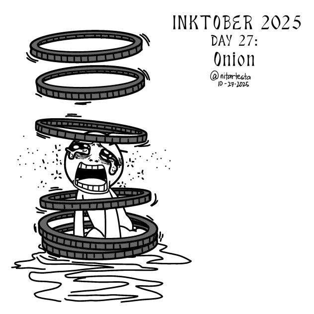 Onion(Inktober Day 27)