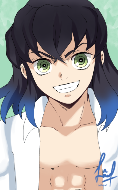 Inosuke hashibira in academy