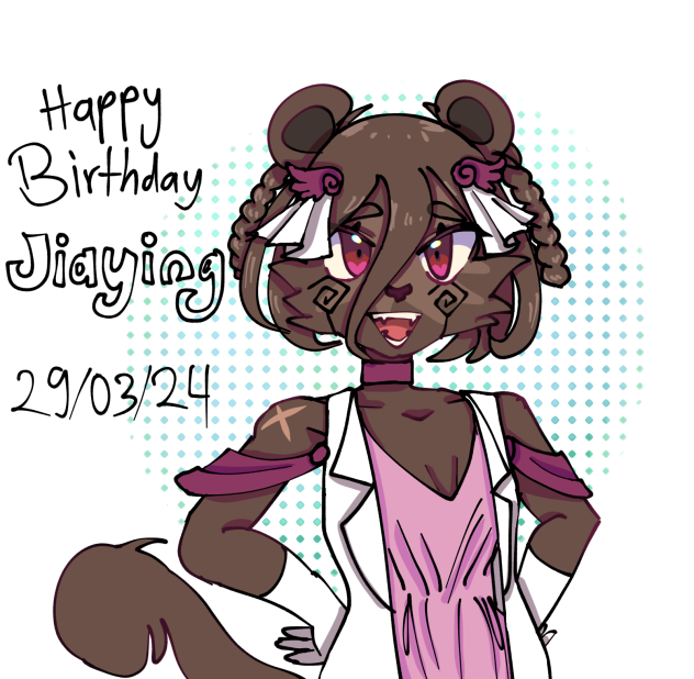 Happy Birthday Jiaying! 29.03.24