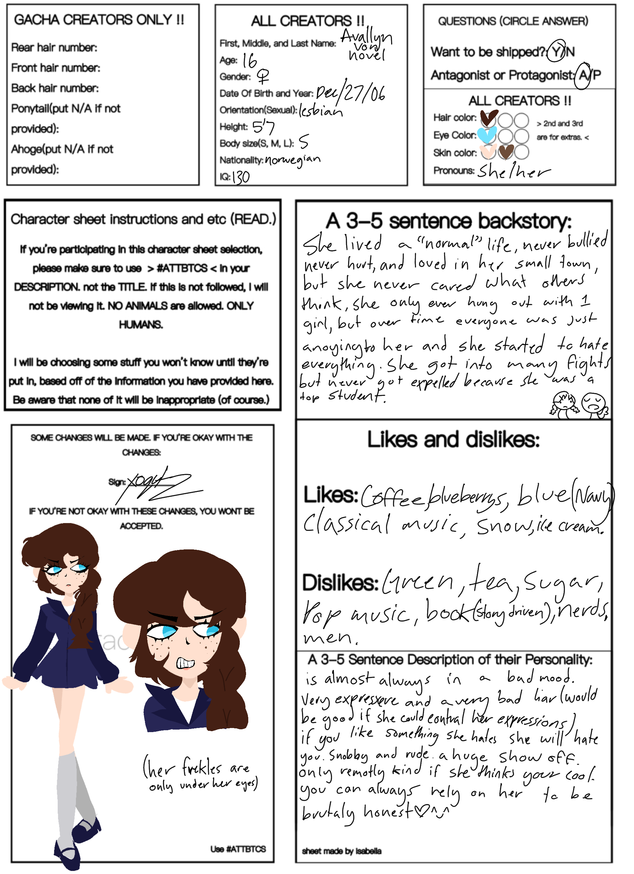 My character for isa - ibisPaint