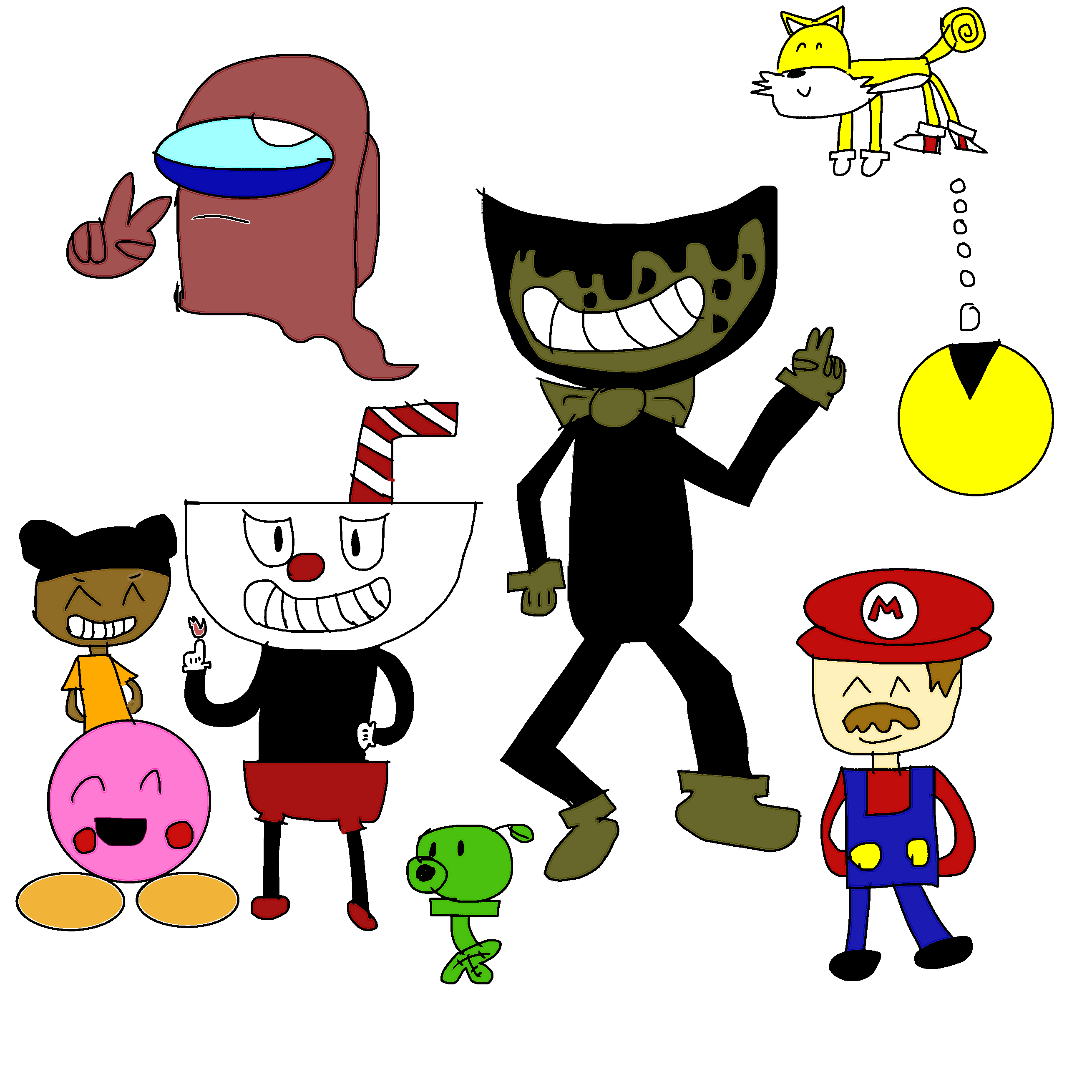 Game characters (complete) - ibisPaint