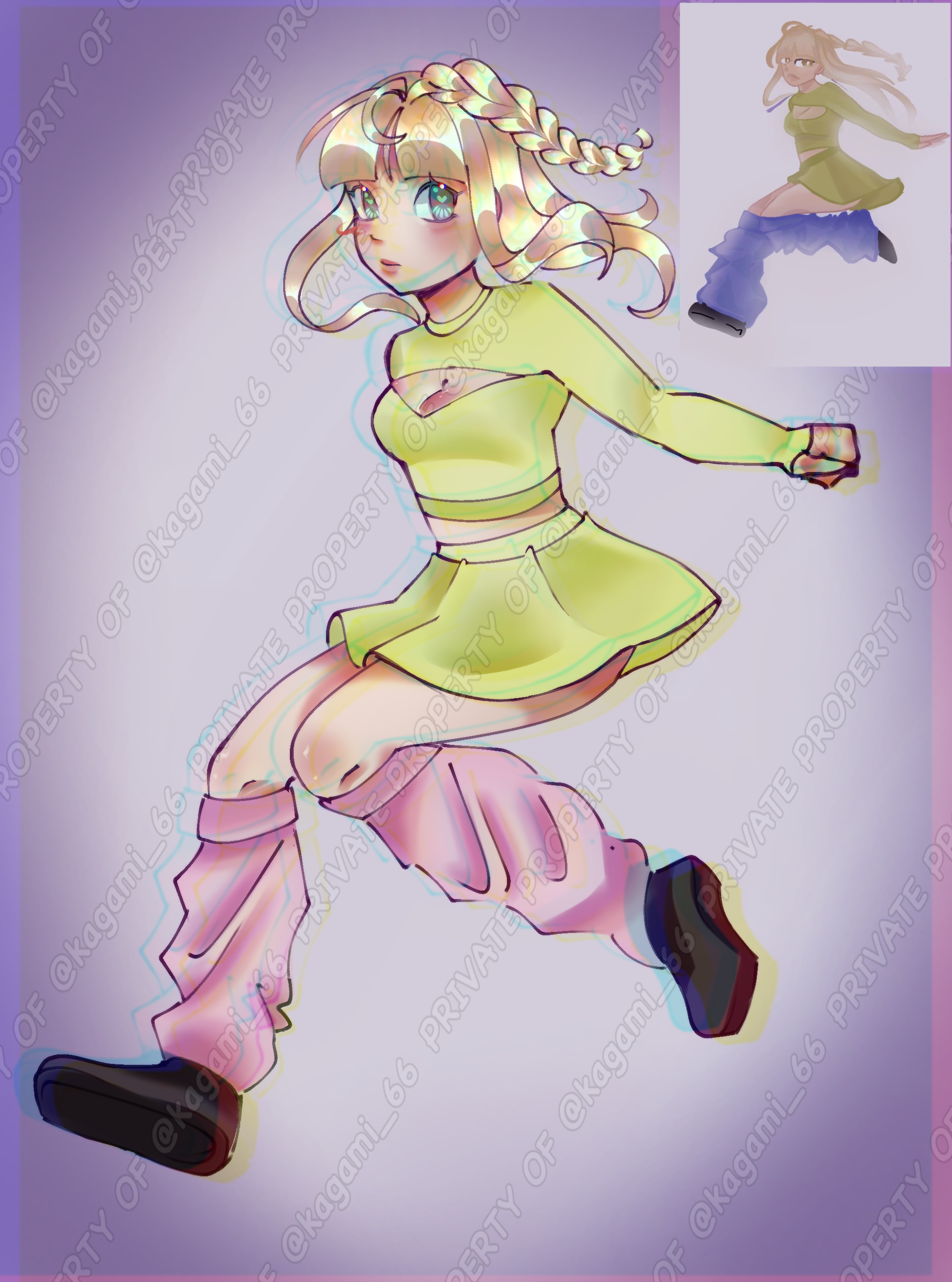 Another redraw of my old art! - ibisPaint