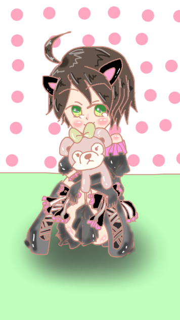 ショタ獣耳女装注意！ ゴスロリ相葉ちゃん