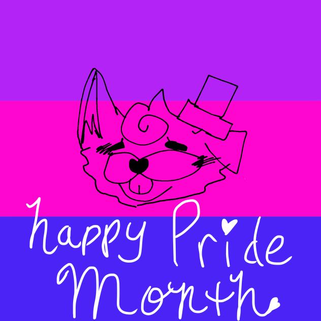 HAPPY PRIDE MONTH!!💜🩷💙 - ibisPaint