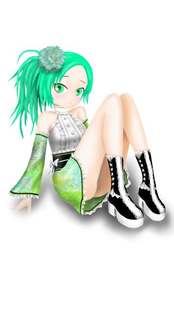 まばたきする絵