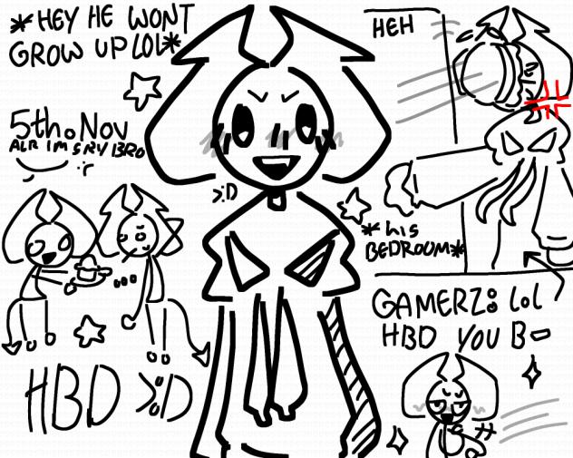 HBD MY POOKI 😃😃✨✨✨✨✨