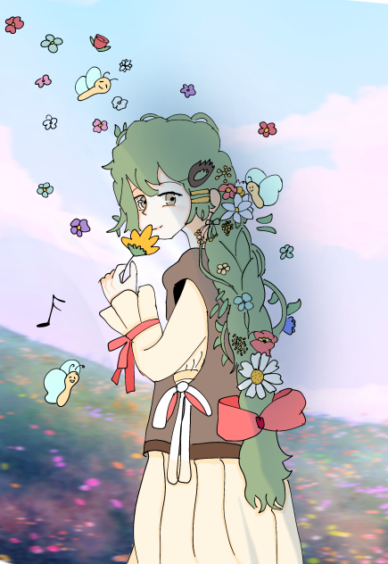 A girl