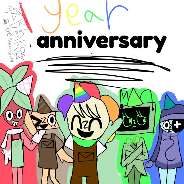 happy 1 year anniversary for dw