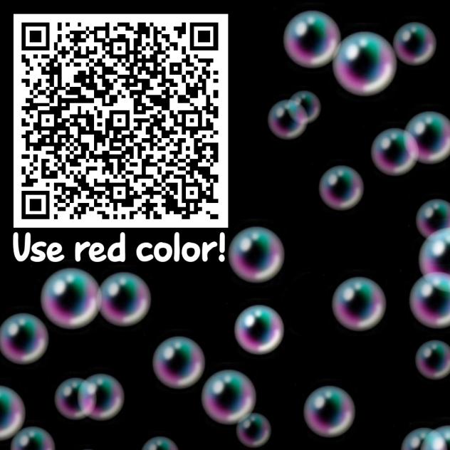Bubble brush