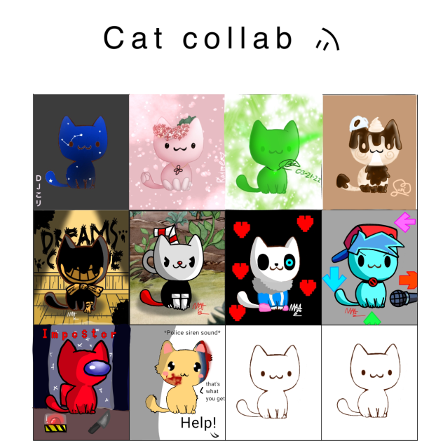 CAT COLLAB✨✨✨