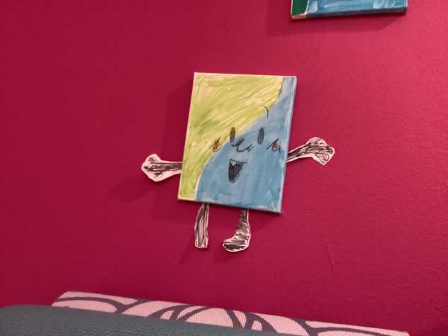 book but irl!! (Made by me)