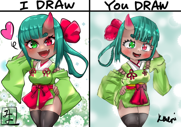 Another I draw you draw with みよ