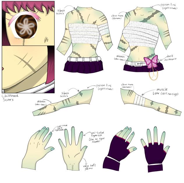Ryuki Scar Refsheet
