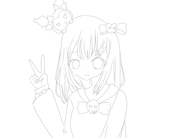 クロミちゃん❤︎塗り絵