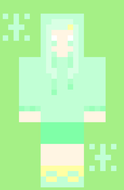 ライムちゃん　マイクラスキン