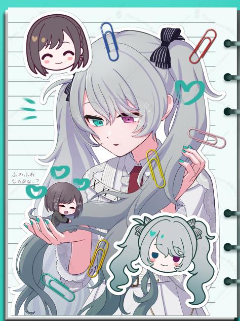 ミクと小さくなった絵名