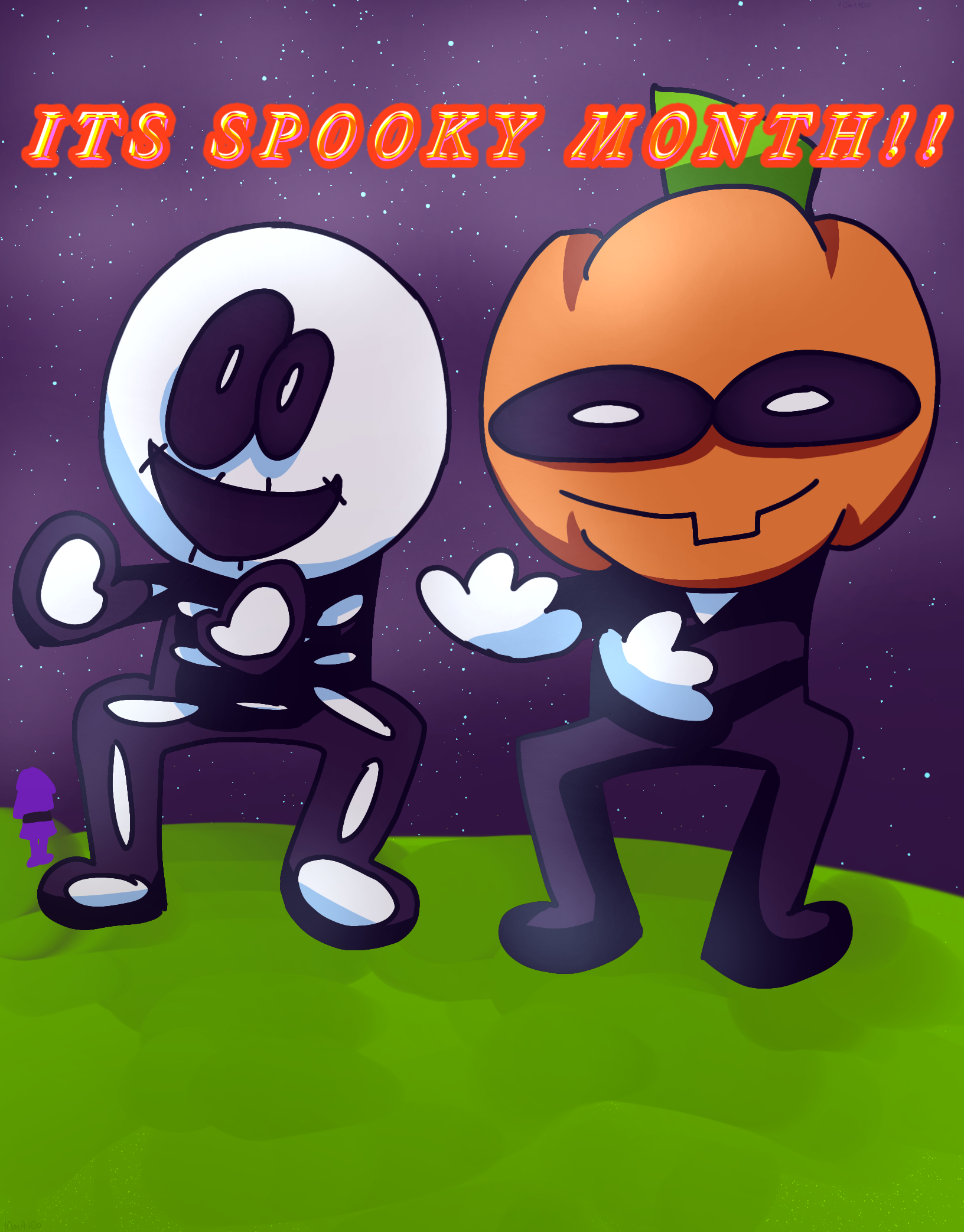 ITS SPOOKY MONTH!! - ibisPaint